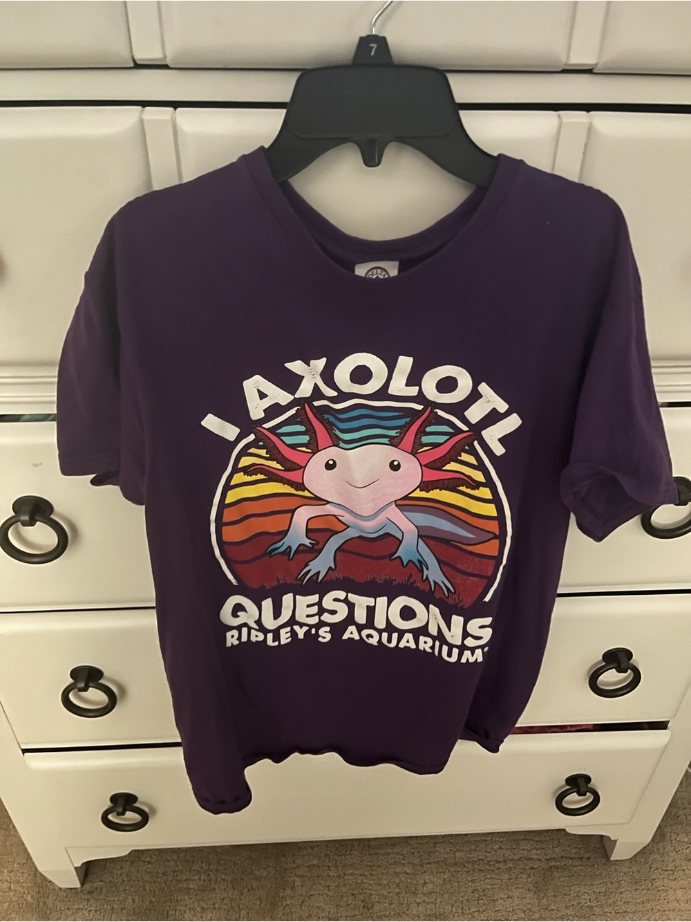 Delta Purple Kids Axolotl Graphic Tee